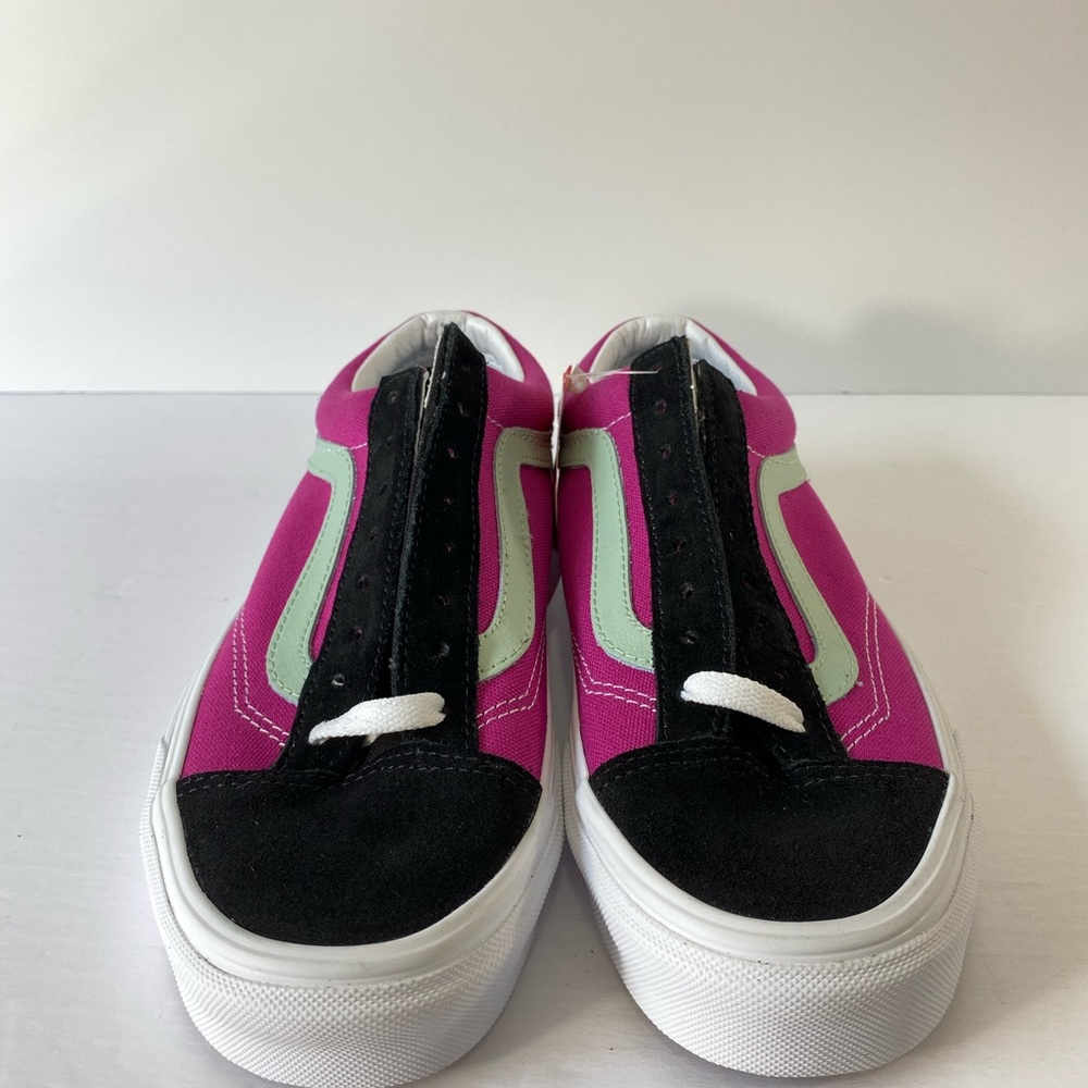 Vans Style 36 Vintage Sport Fuchsia Black Sneakers - Picture 5 of 7